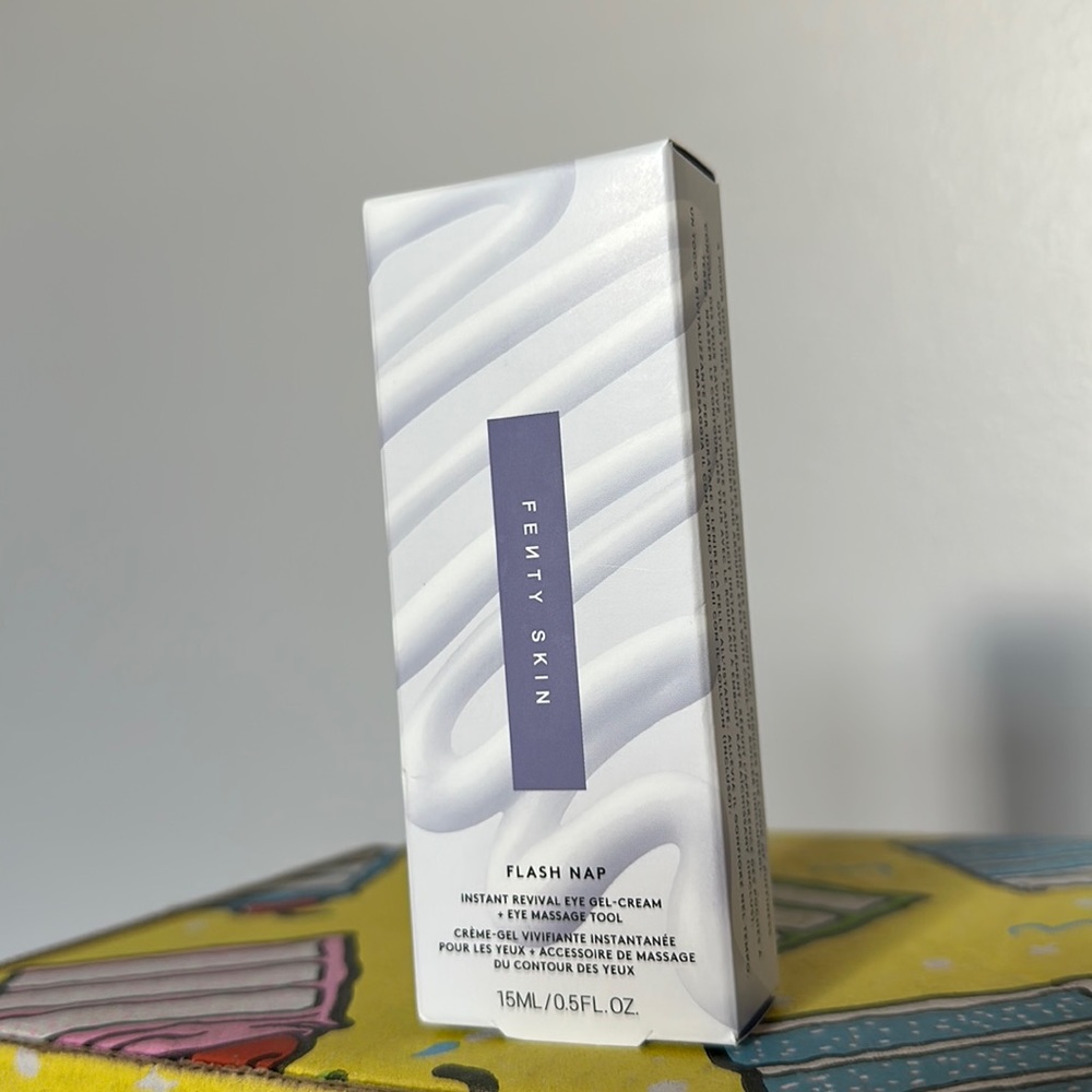 NIB Fenty Skin Flash Nap Instant Revival Eye Gel-Cream + Eye Massage Tool
